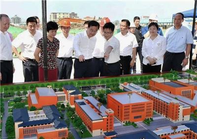 福建省委副書記、市委書記王寧來到我司負(fù)責(zé)施工的福州三中濱海校區(qū)項(xiàng)目現(xiàn)場(chǎng)檢查工作